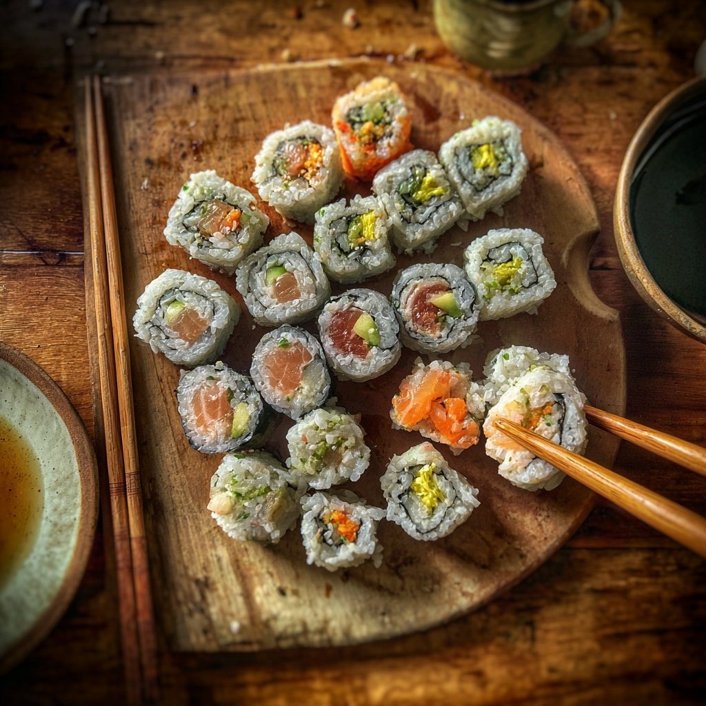 Global Japanese Sushi Rolls