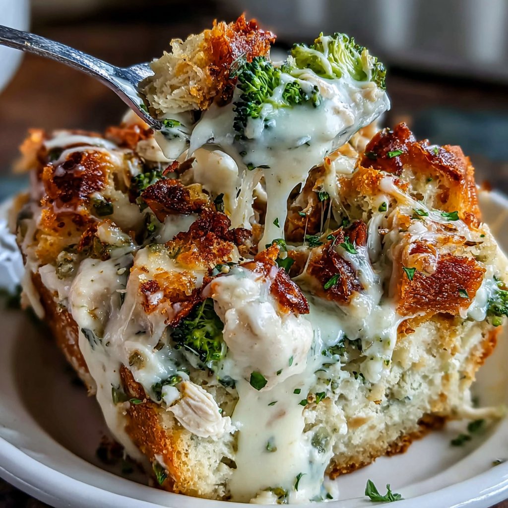 Creamy Turkey and Broccoli Casserole