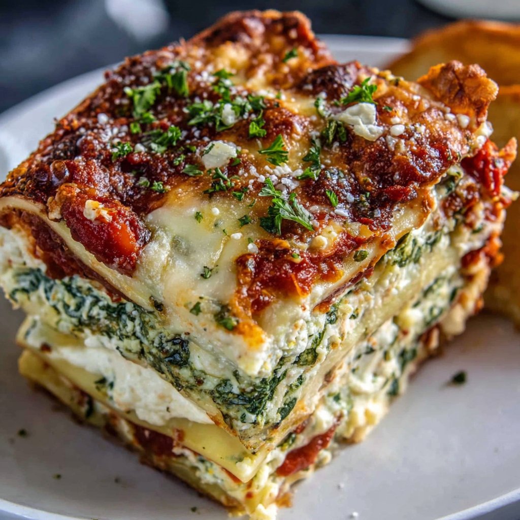 Vegetarian Spinach Lasagna