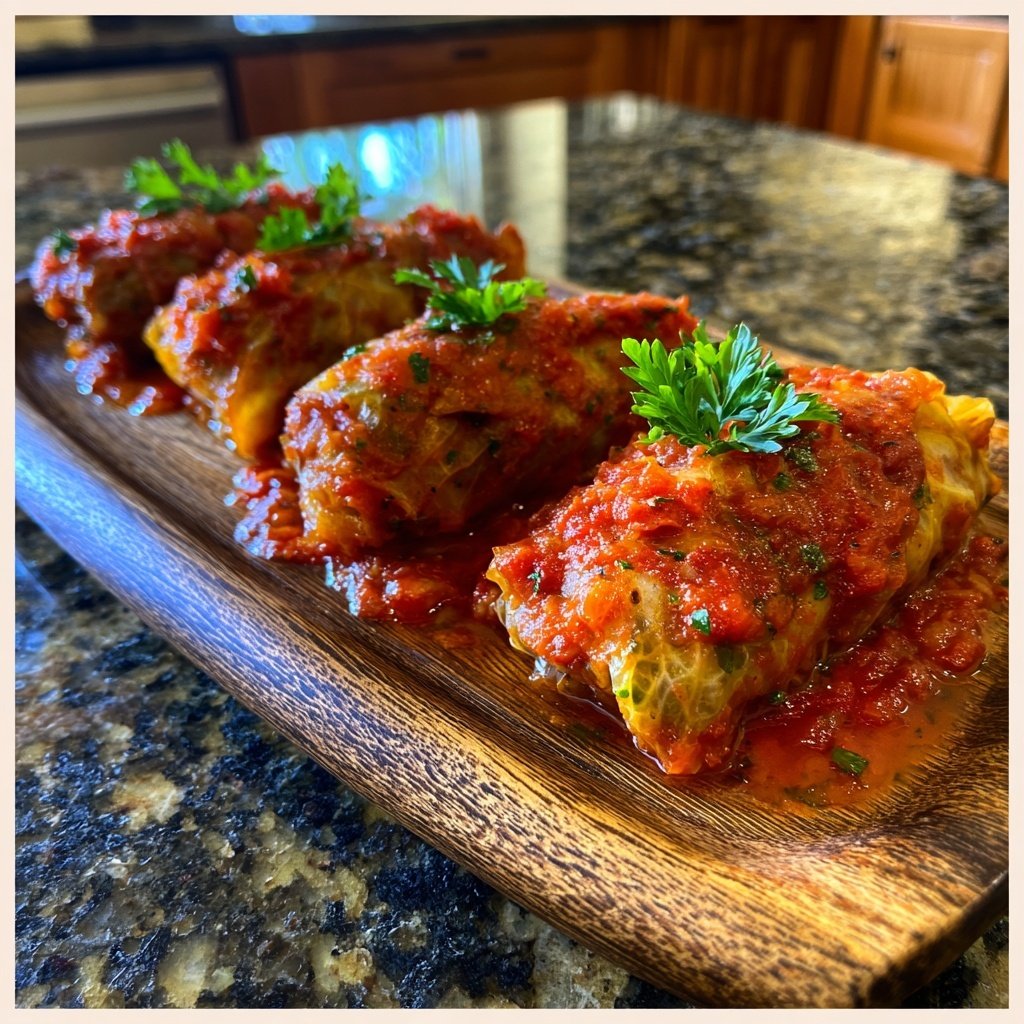 Mediterranean Cabbage Rolls