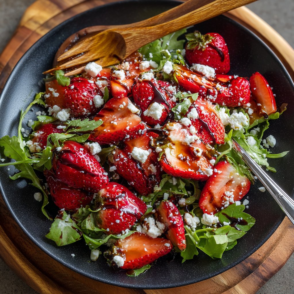 Refreshing Strawberry Salad with Feta