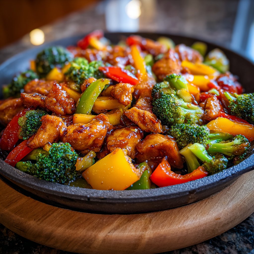 Wholesome Chicken Vegetable Stir-Fry