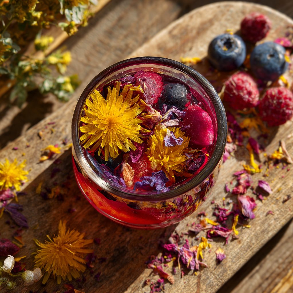 Dandelion and Berry Infusion